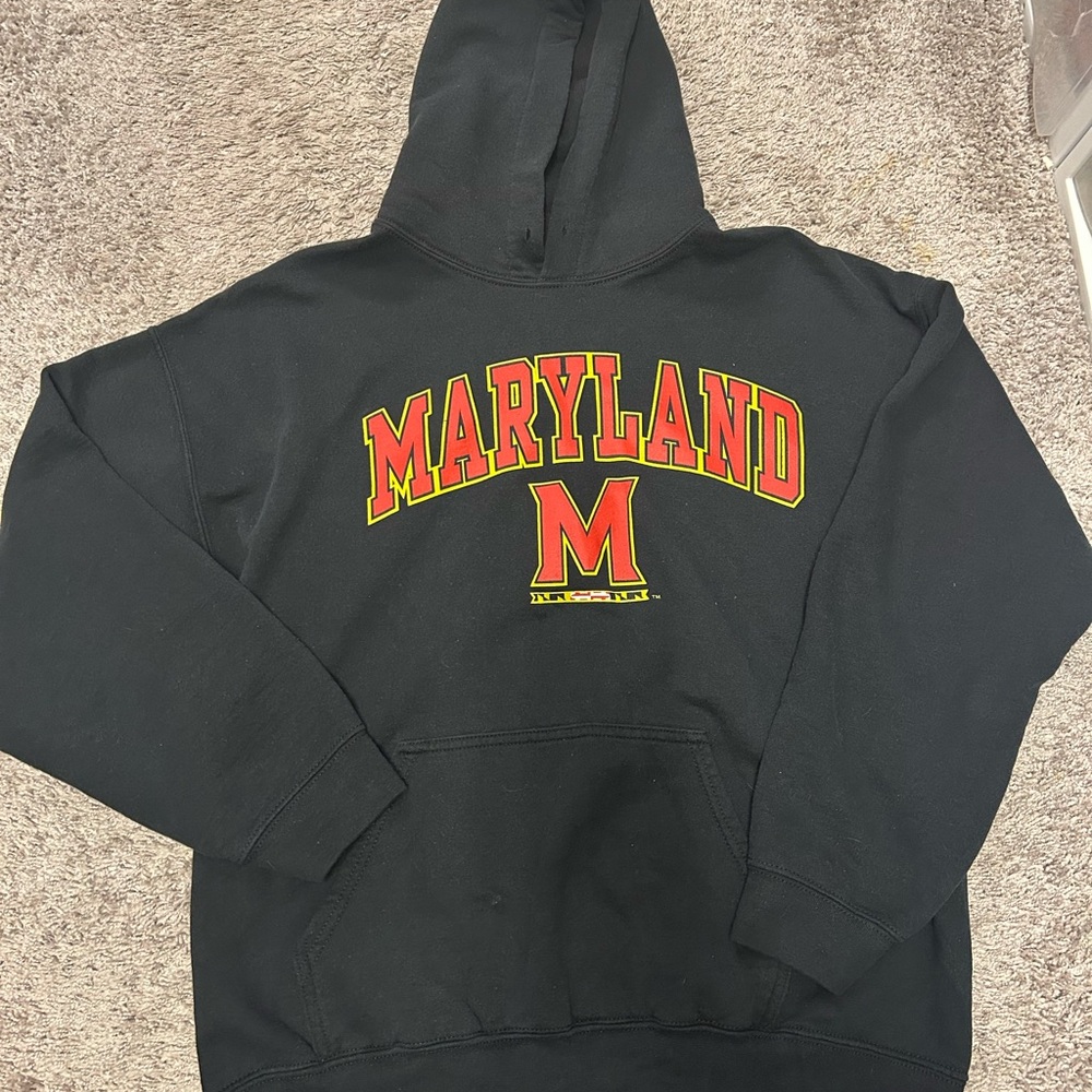 Maryland Black Hoodie